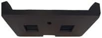 Tool-Free Wall Soap Holder Black