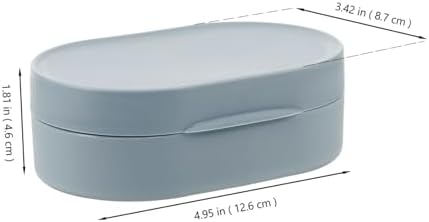 ABOOFAN Waterproof Soap Box with Lid for Home and Travel