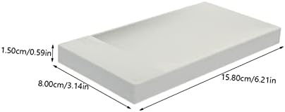 Zerodeko 2pcs Self-Draining Soap Dish for Bathroom Sink