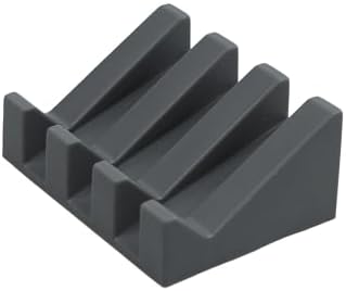 1Pcs Grey Silicone Soap Holder for Shower