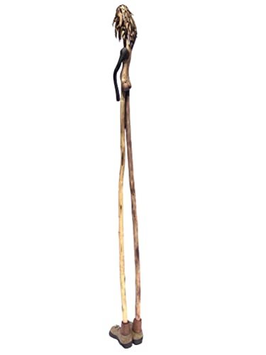 Handmade 3 Feet Tall Driftwood Girl Sculpture