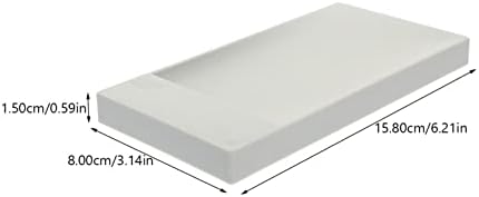 ARTIBETTER 2pcs Bar Soap Holder Grey Self Draining
