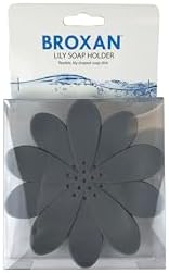 BROXAN Lily Soap Holder - Silicone Dry Clean Kitchen Bathroom