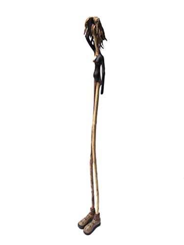Handmade 3 Feet Tall Driftwood Girl Sculpture