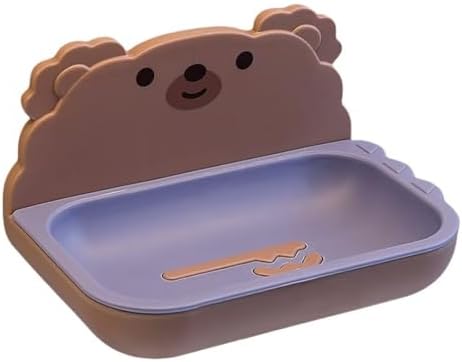 Rabbit Shape Suction Soap Holder for Shower Bathroom Kitchen
