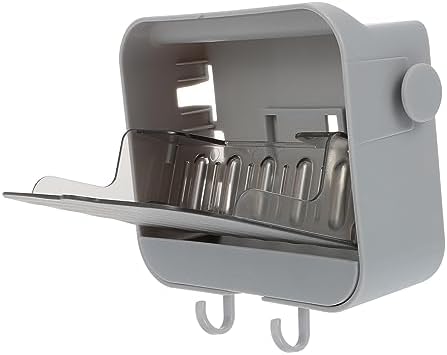 Zerodeko 2 Hooks Wall-Mounted Soap Dish 1