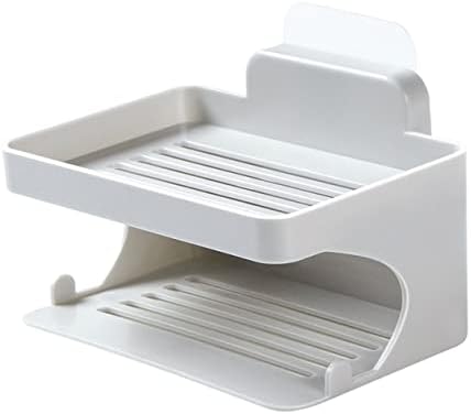 Double Layer Soap Dish Holder for Bathroom and Kitchen 1