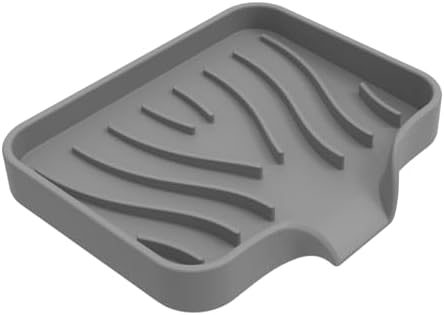 Curfair Soap Dish with Suction Cup and Quick-Dry Design