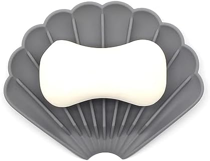 2Pcs Drain Silicone Soap Box Deflecting Soap Dish Non Slip Soap Mat