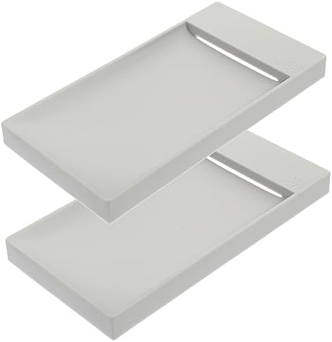 Luxshiny 2 Pack Suction Cup Soap Dish - Gray