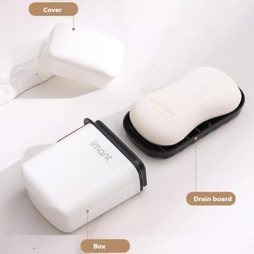 Travel Soap Box Holder with Leakproof Cover 1