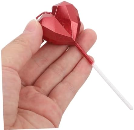 HOLIDYOYO 8pcs Heart Shaped Birthday Candles