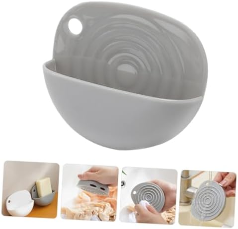 MAGICLULU Portable Soap Holder with Washboard Backing