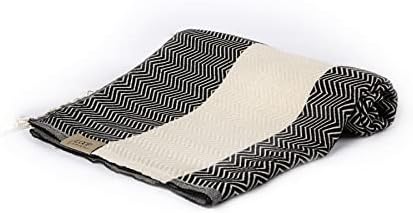 Loop Linen Cotton Beach Towel - Large Soft Stylish 1