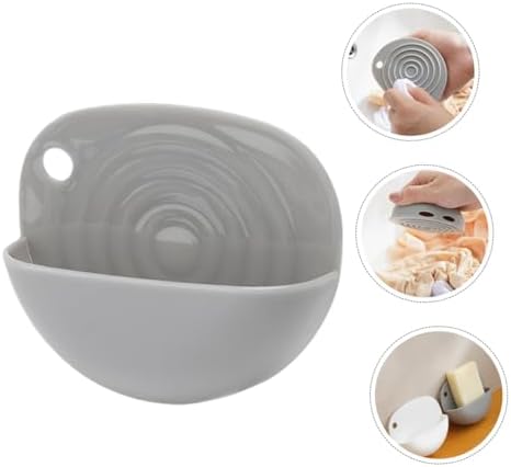 HOOTNEE Compact Wall Soap Holder for Bathroom and Kitchen