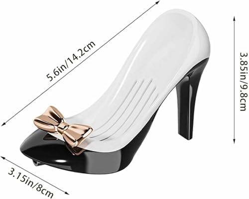 Creative High Heels Soap Box - Self Draining Black