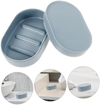 ABOOFAN Waterproof Soap Box with Lid for Home and Travel