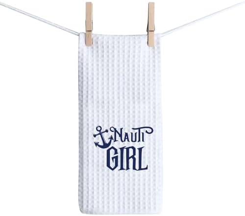 ZJXHPO Nauti Grl Beach Kitchen Towel