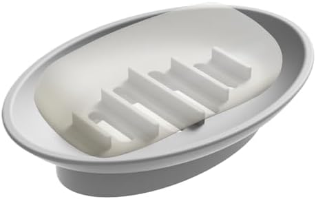Waterproof Silicone Soap Dish Holder for Shower