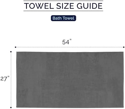Elegant Comfort Premium Turkish Cotton 2 Pack Bath Towel Set