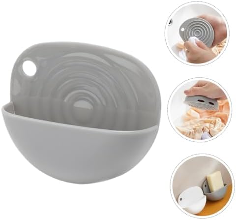 Bathroom Soap Holder Portable Plastic Drainage Dish for Travel