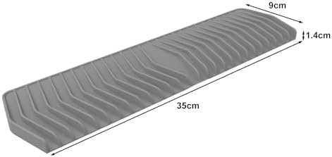 Flexible Silicone Soap Dish with Waterfall Drainage