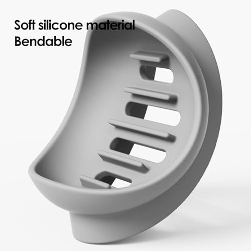 Waterproof Silicone Soap Dish Holder for Shower
