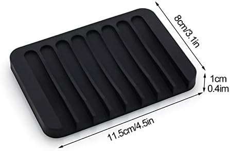 Handmade Silicone Soap Dish with Hollow Drainage