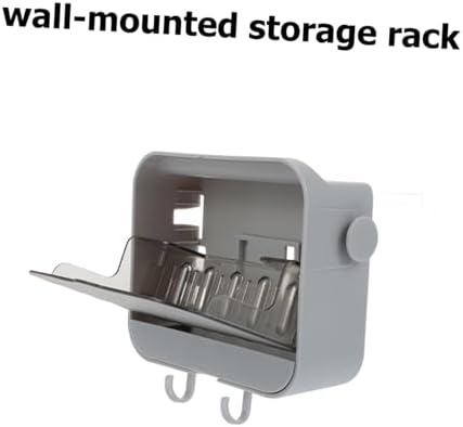 Zerodeko 2 Hooks Wall-Mounted Soap Dish 1