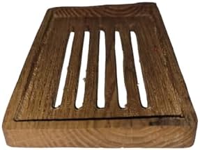 Hand-Made Cedar Soap Dish Rectangle Natural