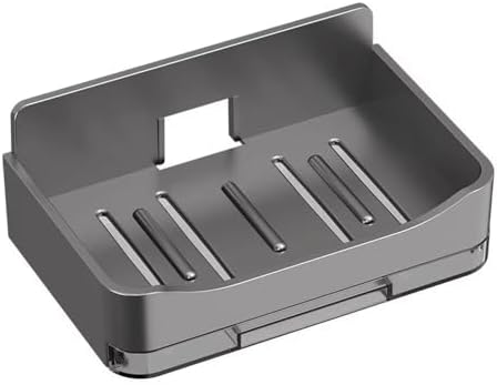 FABEILAI Suction Soap Dish Holder for Shower Bathroom Kitchen