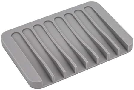 GIFZES Sink-Mounted Soap Holder Grey One Size
