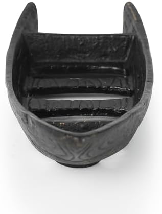DreamsEden Cast Iron Boat Soap Holder Antique Black