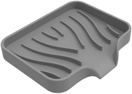 Premium Silicone Soap Dish Self-Draining Holder
