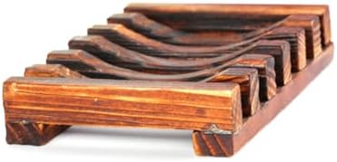 Elegant Bamboo Soap Holder Multi Use Dish