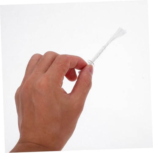 IMIKEYA 4pcs Fiberglass Candle Wicks Tube Holder