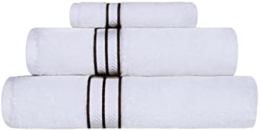 Superior Turkish Cotton Ultra-Plush 3-Piece Towel Set - Chocolate 1