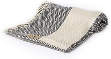 Loop Linen Cotton Beach Towel - Super Gift Multi-Purpose Large Size