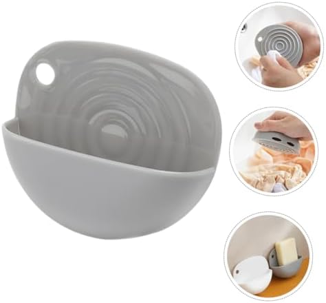 Yardenfun Compact Soap Drainage Holder with Washboard