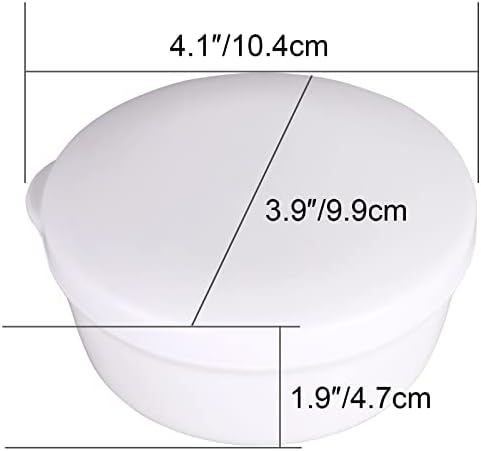 TITATI Soap Holder Travel Case Round Shampoo Bar Container