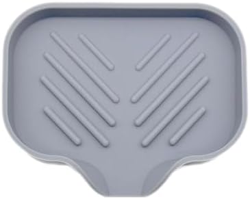 Lamphle Drain Mat Silicone Multi-Use Anti-Skid Soap Holder