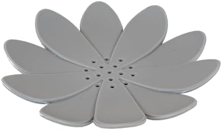 BROXAN Lily Soap Holder - Silicone Dry Clean Kitchen Bathroom