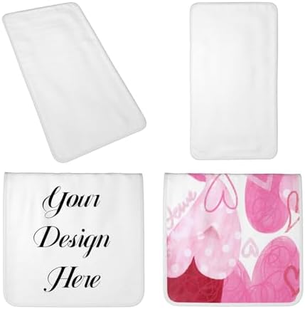 Custom Personalized Coral Velvet Bath Towels - 16 x 28