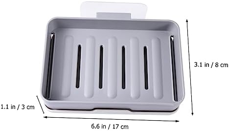 Hoement Wall-Mounted Soap Dish for Bathroom Kitchen