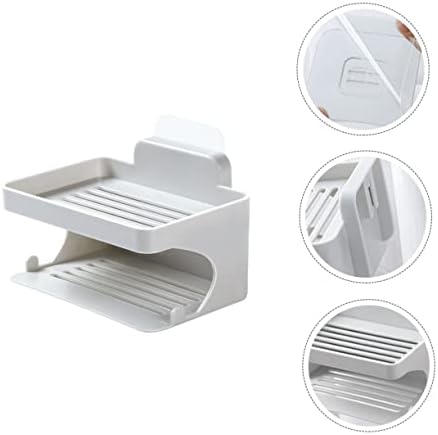 FOYTOKI Double Layer Soap Holder for Bathroom and Kitchen