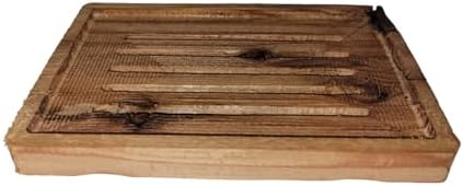 Hand-Made Cedar Soap Dish Rectangle Natural