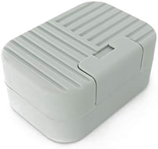Travel Soap Case Box with Sealed Lid 1 Bar Soap Holder