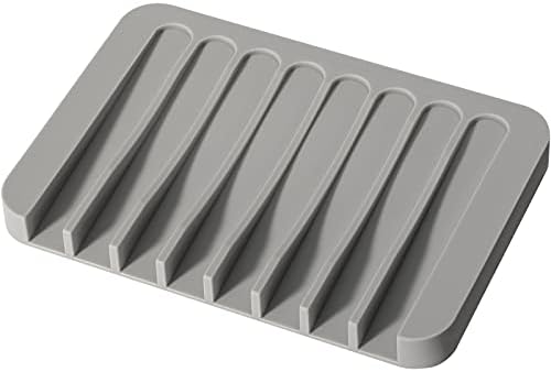 Urbanstrive Flexible Silicone Soap Holder for Bathroom Kitchen