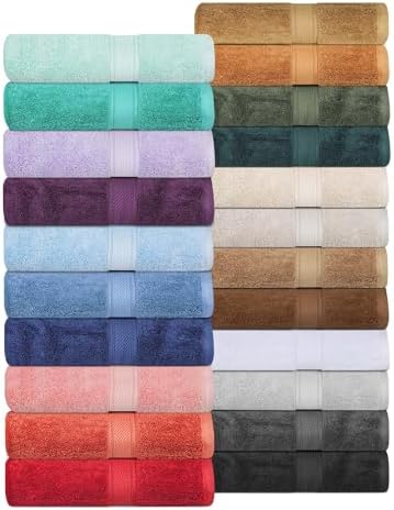 Superior Egyptian Cotton 10-Piece Towel Set - Black