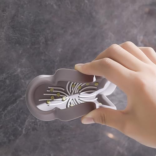 Soft Silicone Flower Soap Holder for Bathroom